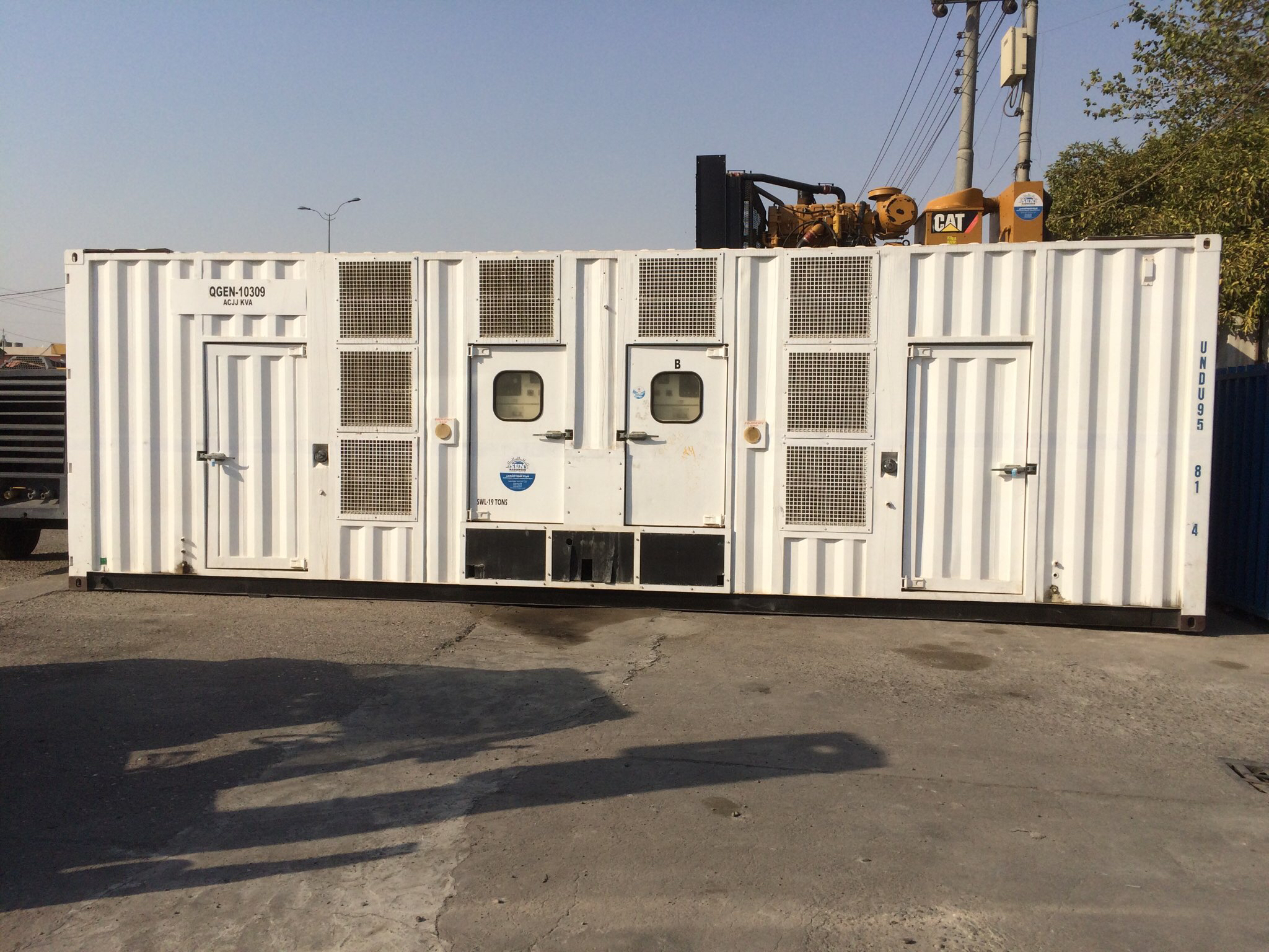 Volvo 650 kva *2 تزامن – two in one